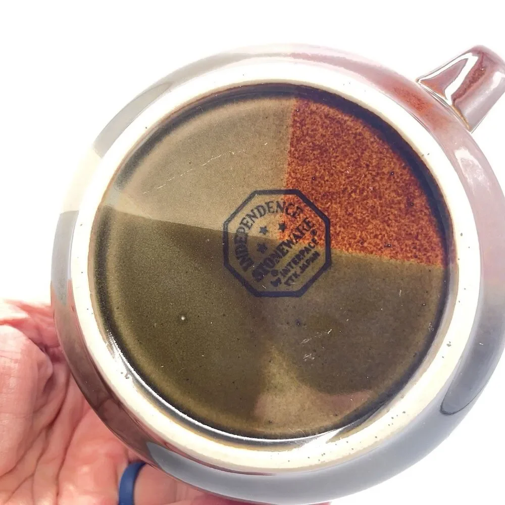 Independence Stoneware Creamer Made In Japan
